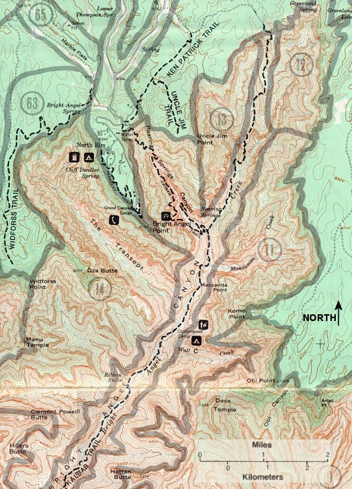 Canyon map