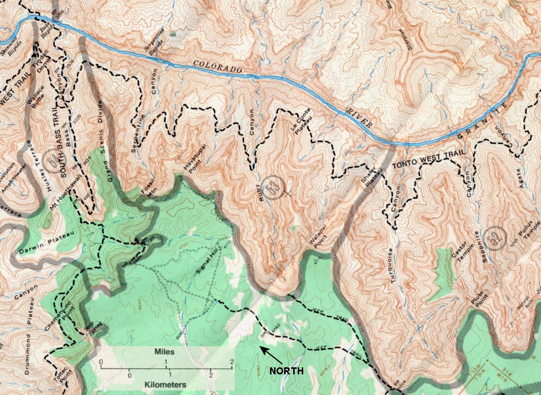 Canyon map