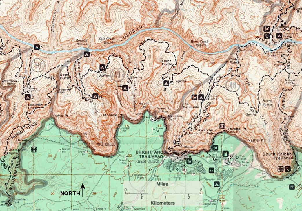 Canyon map