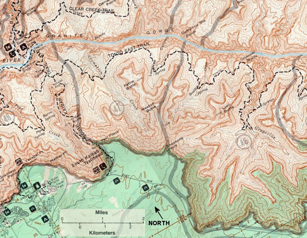 Canyon map