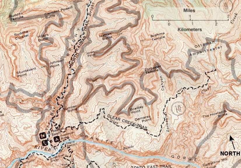 Canyon map