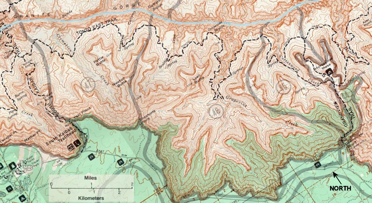 Canyon map